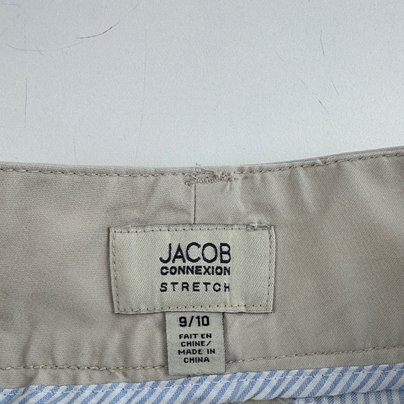 Jacob Connexion Stretch Women's Cream Mini Skirts - Picture 2 of 11